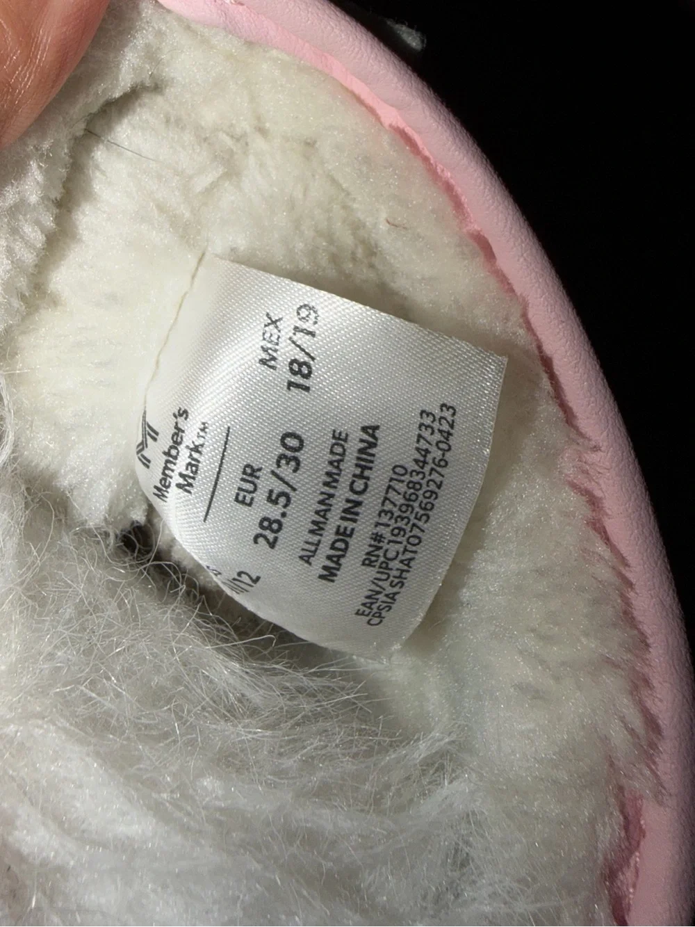 Girls' Pink Unicorn Winter Boots